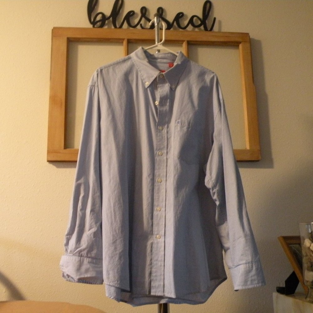 IZod men's long sleeve dress shirt